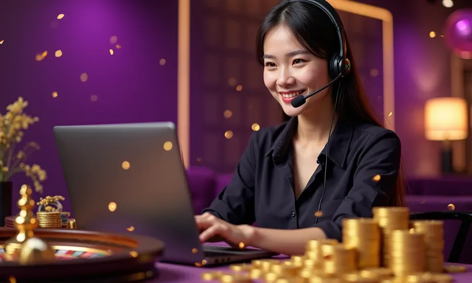 ezy77 บาคาร่าคลาสสิกบนโต๊ะที่ดีลเลอร์จริงนั่งรอคุณอยู่